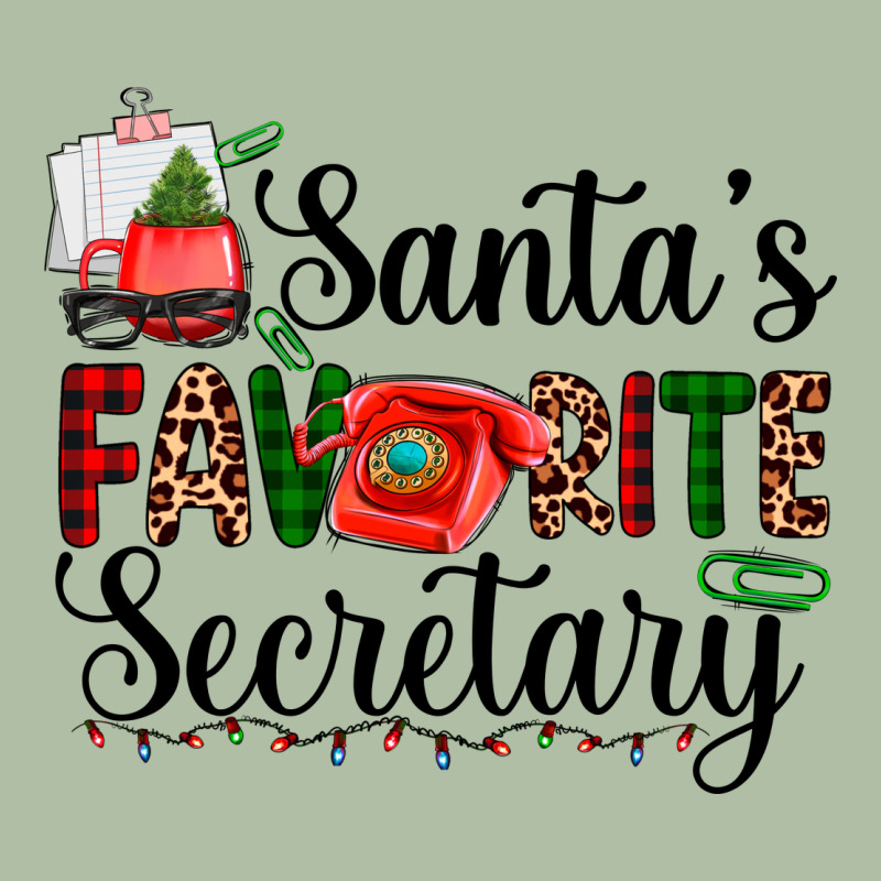 Santa's Favorite Secretary Urban Heavy Tee by AdoDesignShop | Teevron