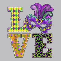 Mardi Gras Love Mask Long Sleeve Tee | Teevron