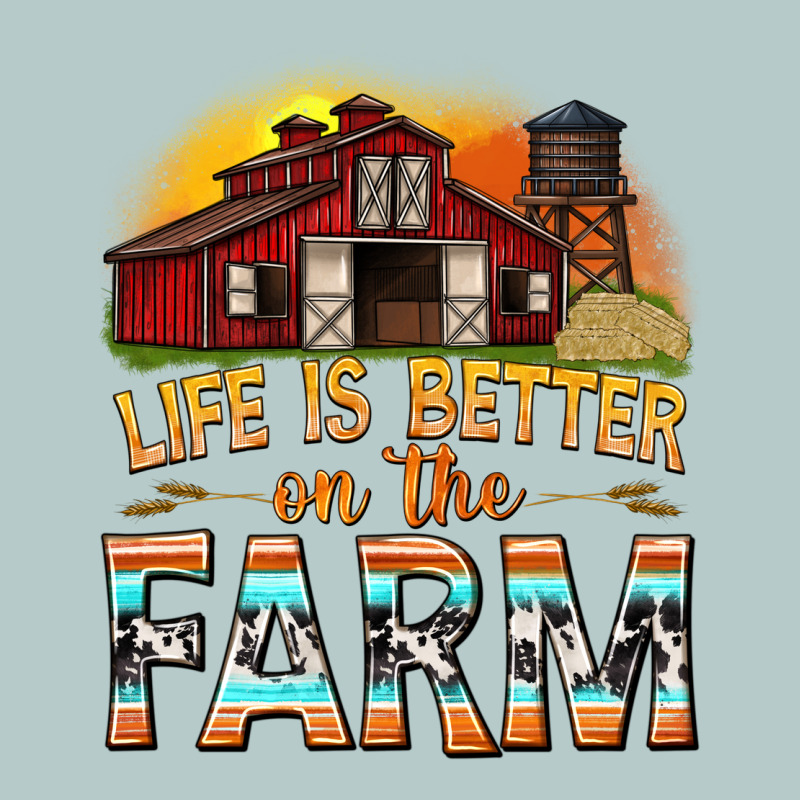 Life Is Better On The Farm With Barn Heavy Core Tee by texasbilliewilder | Teevron