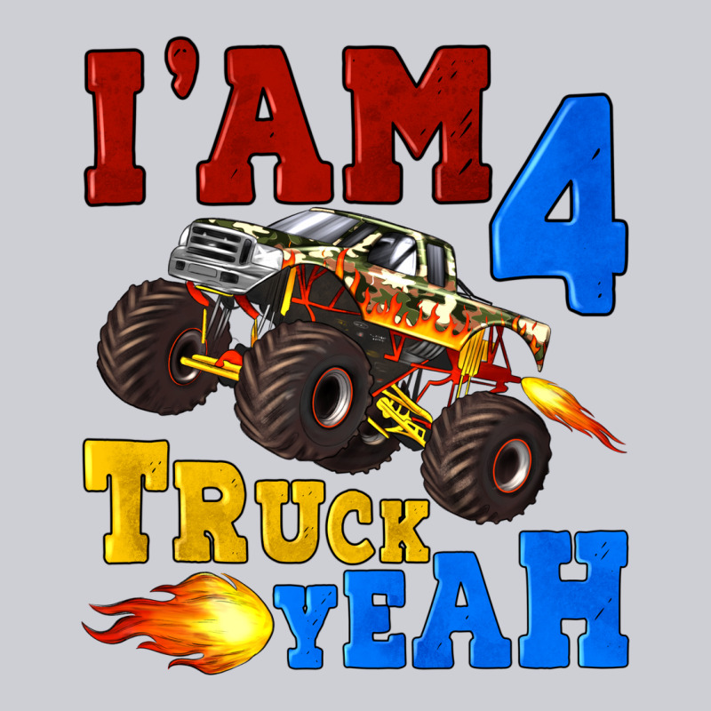 I'am Four Truck Yeah Heavyweight Sweatshirt by Artiststas | Teevron