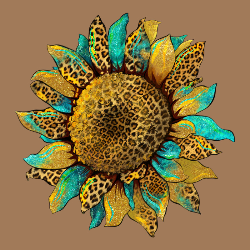 Sunflower With Leopard And Turquoise Classic Tee by Artiststas | Teevron