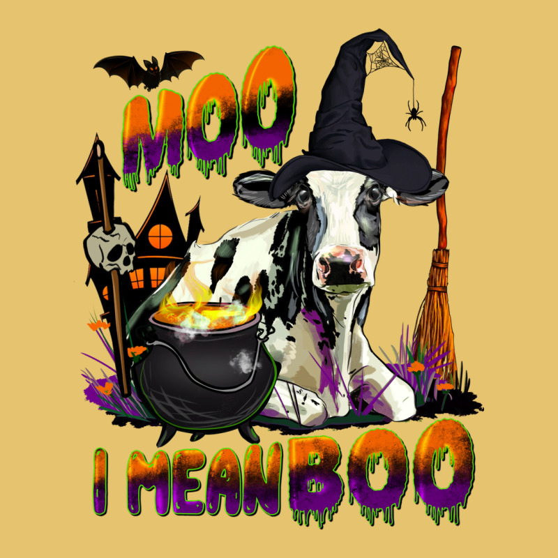 Moo I Mean Boo Holstein Cow Premium Sweatshirt by LillyAllenDesigns | Teevron