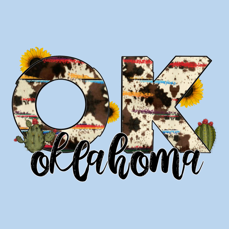 Oklahoma State Cowhide Serape Cactus Classic Tee by RanaPortraitStore | Teevron
