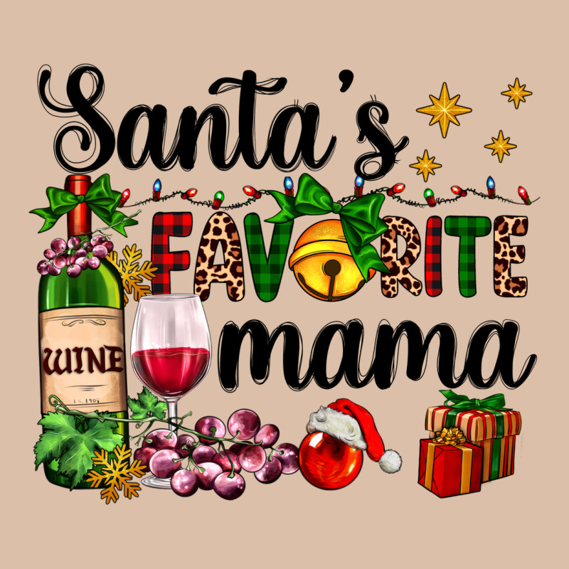 Santa's Favorite Mama Urban Heavy Tee by AdoDesignShop | Teevron