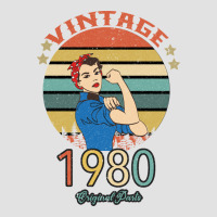 Vintage 1980 Original Parts Women 40th Birthday Premium Hoodie | Teevron