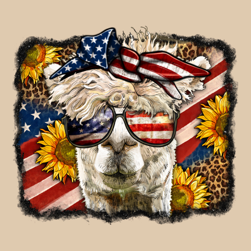 Western 4th Of July Lama Background Classic Tee by LillyAllenDesigns | Teevron