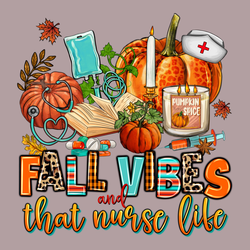 Fall Vibes And That Nurse Life Vintage Hoodie by AdoDesignShop | Teevron