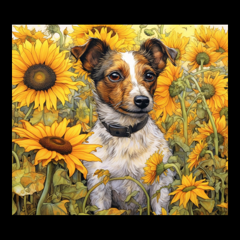 Jack Russel Terrier Ladies Tee by Unal Design | Teevron