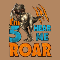 I'm Five Hear Me Roar Dinosaur Birthday Long Sleeve Tee | Teevron
