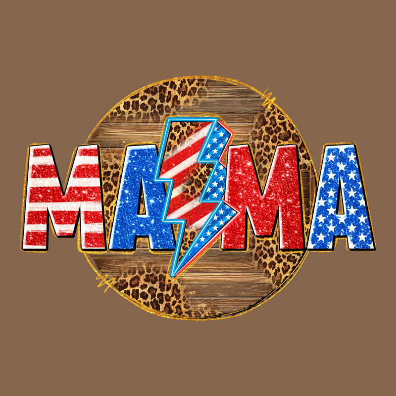 American Mama With Lightning Bolt Premium Tee by texasbilliewilder | Teevron