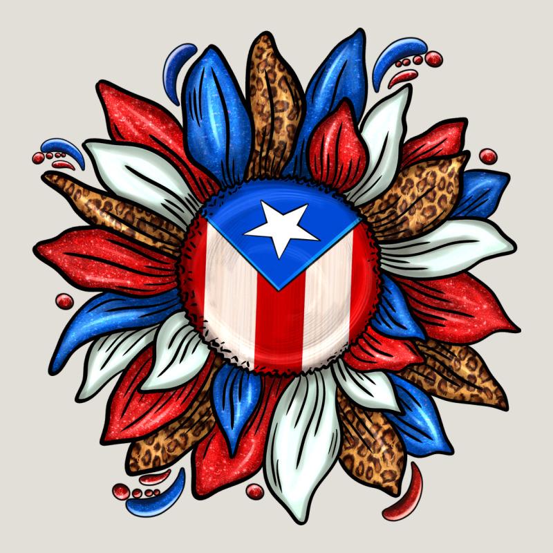 Puerto Rico Sunflower Heavy Core Tee by texasbilliewilder | Teevron