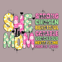 She Is Mom Vintage Hoodie | Teevron