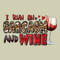 I Run On Sarcasm And Wine Heavy Core Tee | Teevron
