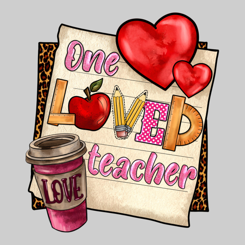 One Loved Teacher Premium Tee by BarkalooDesign | Teevron