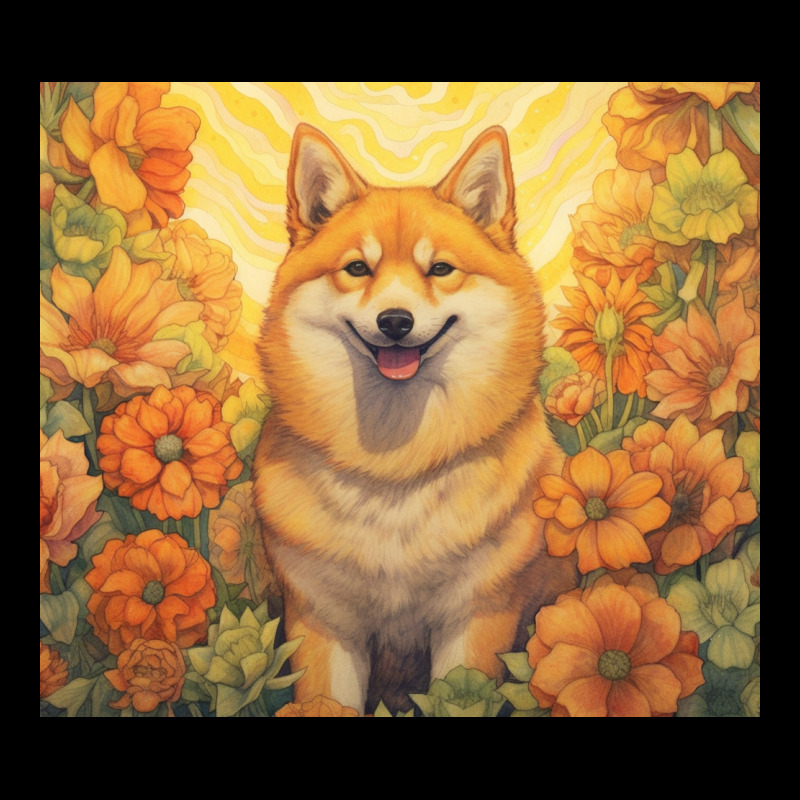 Shiba Inu Ladies Tee by Unal Design | Teevron
