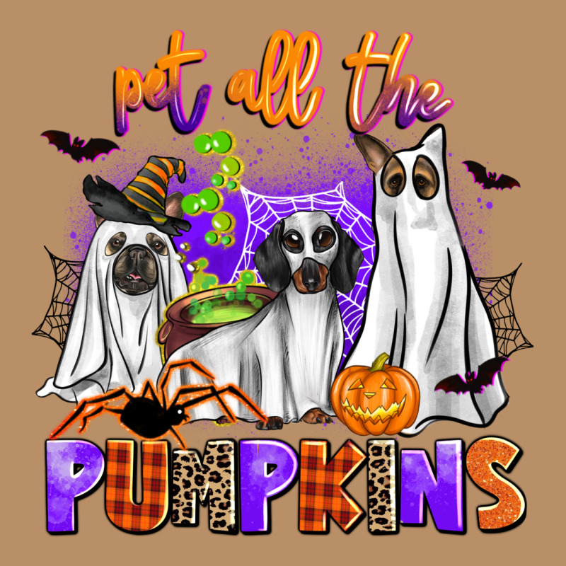 Pet All The Pupkins Vintage Hoodie by AdoDesignShop | Teevron