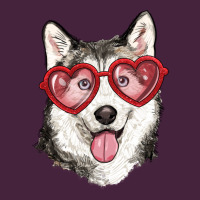 Husky With Love Glasses Premium Tee | Teevron