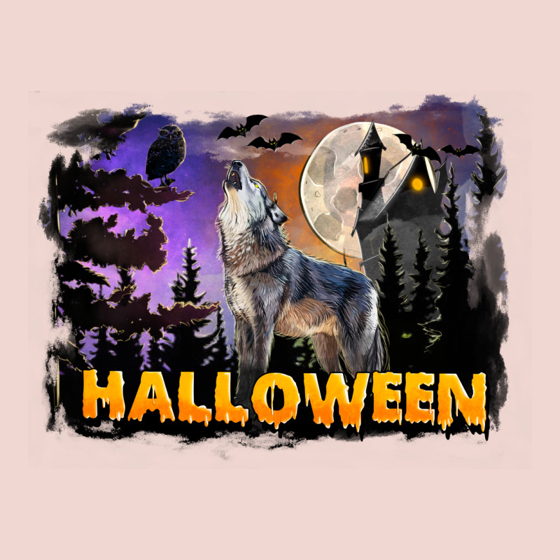 Halloween Wolf Premium Sweatshirt by LillyAllenDesigns | Teevron