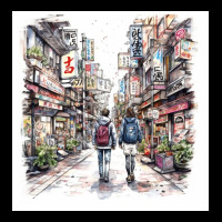 Japan Street Ladies Tee | Teevron