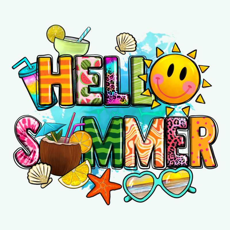 Hello Summer Premium Hoodie by JahusDesignShop | Teevron