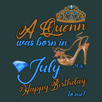 A Queen Was Born In July 24th Happy Birthday Premium Hoodie | Teevron