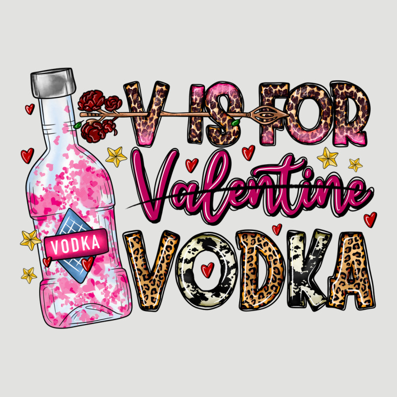 V Is For Valentine Vodka Classic Tee by CowhideDigitalArt | Teevron