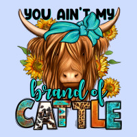 You Ain't My Brand Of Cattle Longhaired Cow Urban Heavy Tee | Teevron