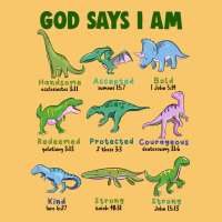 God Says I Am Dinosaurs Vintage Hoodie | Teevron