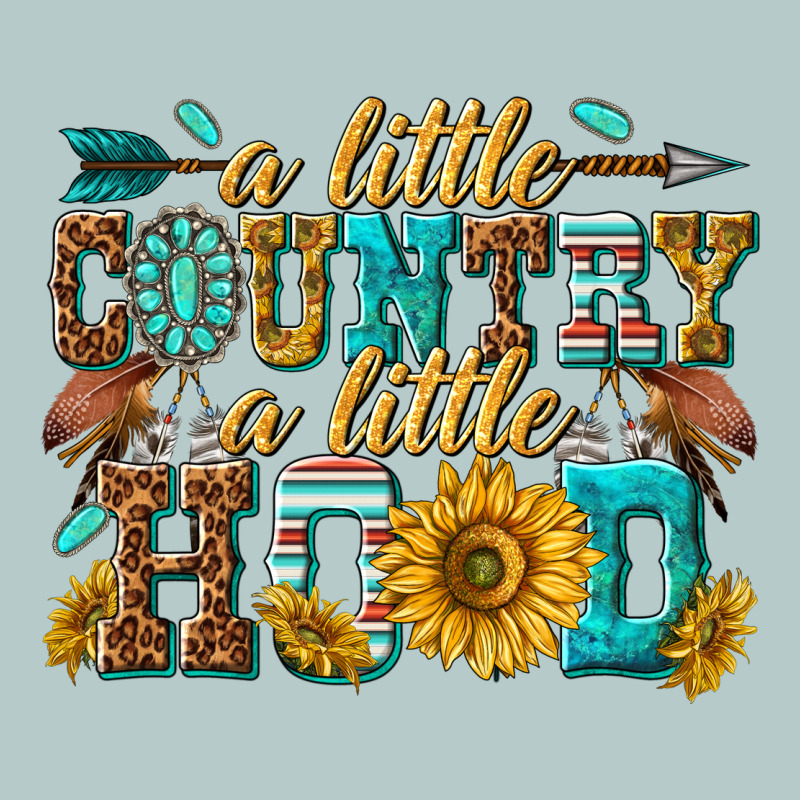 A Little Country A Little Hood Heavy Core Tee by texasbilliewilder | Teevron
