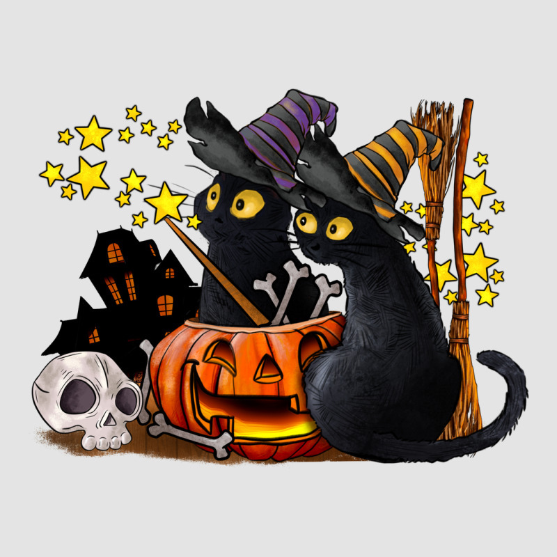 Halloween Black Cats Premium Sweatshirt by LillyAllenDesigns | Teevron