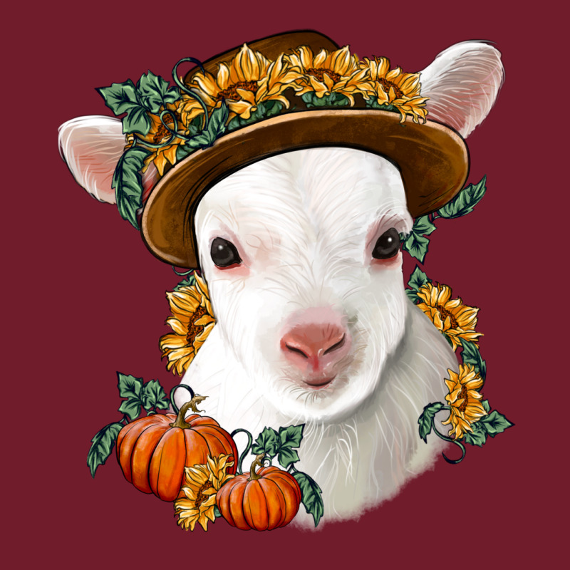 Cute Baby Lamb Thanksgiving Nancy Zipper Hoodie by NancyCooperArtShop | Teevron