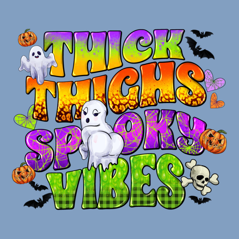 Thick Thighs And Spooky Vibes Urban Hoodie by CowGirlArtShop | Teevron