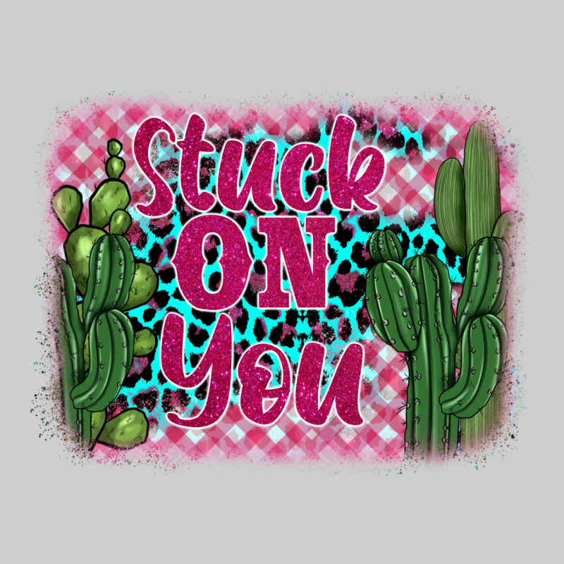 Stuck On You Cactus Premium Tee by BarkalooDesign | Teevron