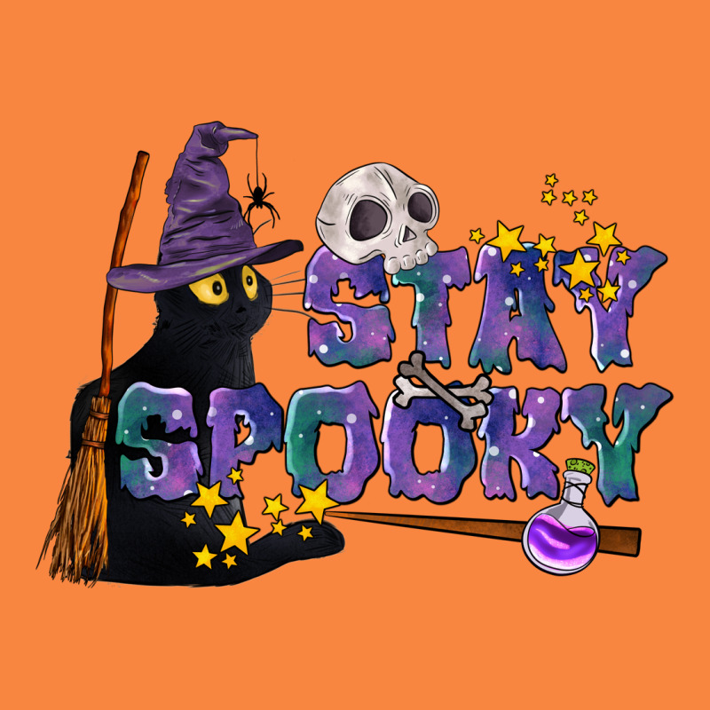 Stay Spooky With Black Cat Premium Sweatshirt by LillyAllenDesigns | Teevron