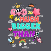 God Is Bigger Design Vintage Hoodie | Teevron