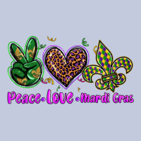 Peace Love Mardi Gras Long Sleeve Tee | Teevron