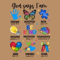 God Says I Am Autism Vintage Hoodie | Teevron