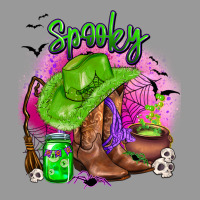 Spooky Cowgirl  Halloween Vintage Hoodie | Teevron