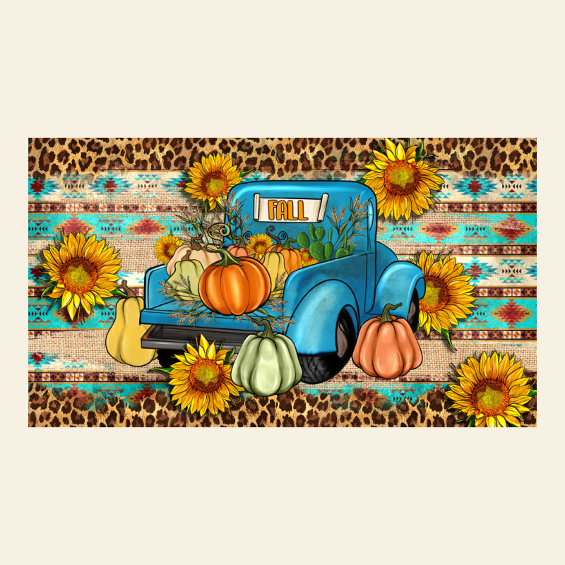 Fall Truck Sunflowers Vintage Tee by Artiststas | Teevron