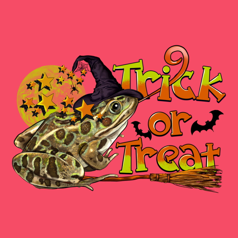 Trick Or Treat With Frog Premium Sweatshirt by LillyAllenDesigns | Teevron