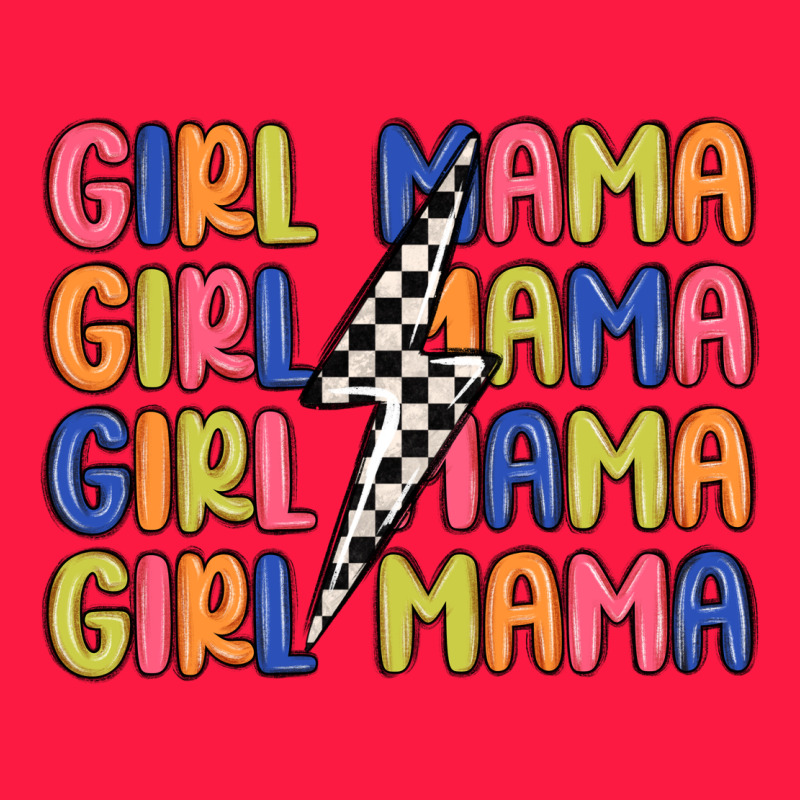 Girl Mama Lightning Bolt Zipper Hoodie by MaliasSmallBusiness | Teevron