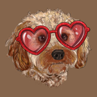 Toy Poodle With Love Glasses Premium Tee | Teevron