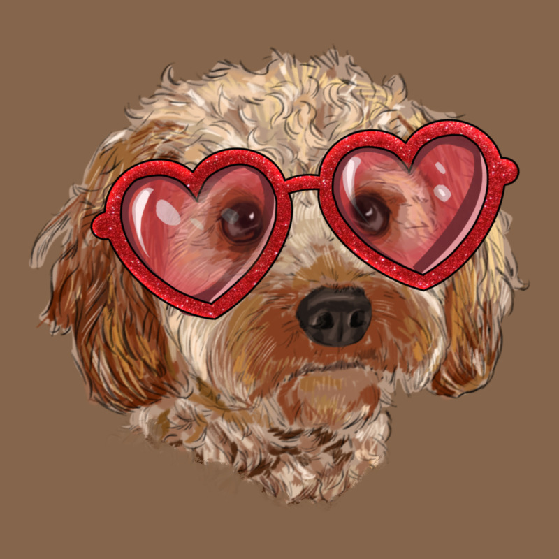 Toy Poodle With Love Glasses Premium Tee by RanaPortraitStore | Teevron