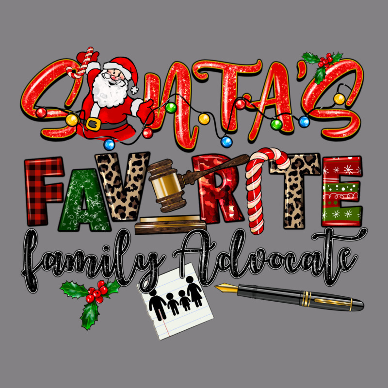 Santa's Favorite Family Advocate Heavyweight Hoodie by LillyAllenDesigns | Teevron
