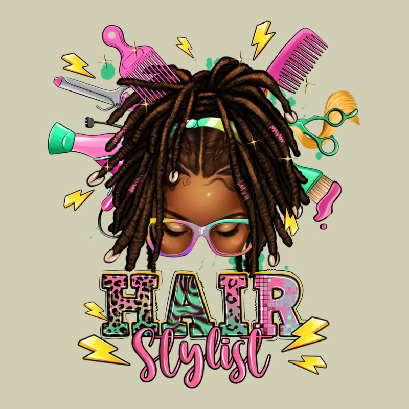 Afro Locs Hair Stylist Messy Bun Tbw Heavy Core Tee by texasbilliewilder | Teevron