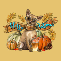 Hello Autumn With Chihuahua Dog Premium Sweatshirt | Teevron