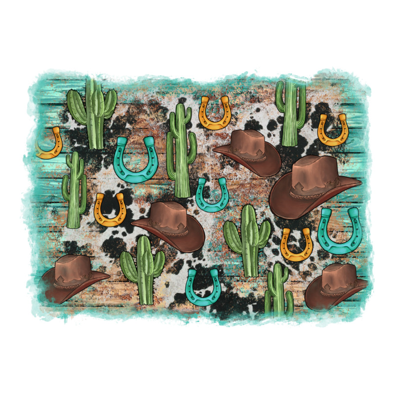 Cactus Cowboy Hat Background Classic Tee by AdoDesignShop | Teevron