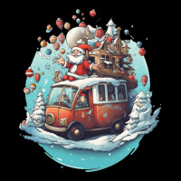 Happy Santa Ladies Tee | Teevron