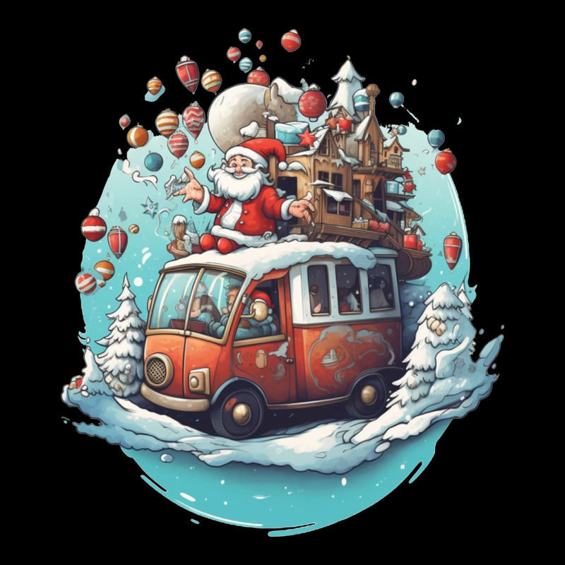 Happy Santa Ladies Tee by Unal Design | Teevron