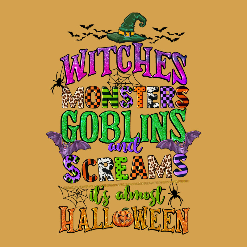 Witches Monsters Goblins And Screams Its Almost Halloween Urban Hoodie by CowGirlArtShop | Teevron